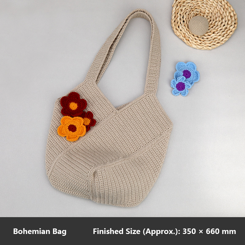 DIY Crochet Doll Kit – Knitting Plush Doll Material Package Set for Beginners
