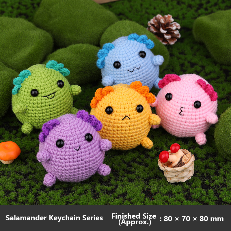 DIY Crochet Doll Kit – Knitting Plush Doll Material Package Set for Beginners