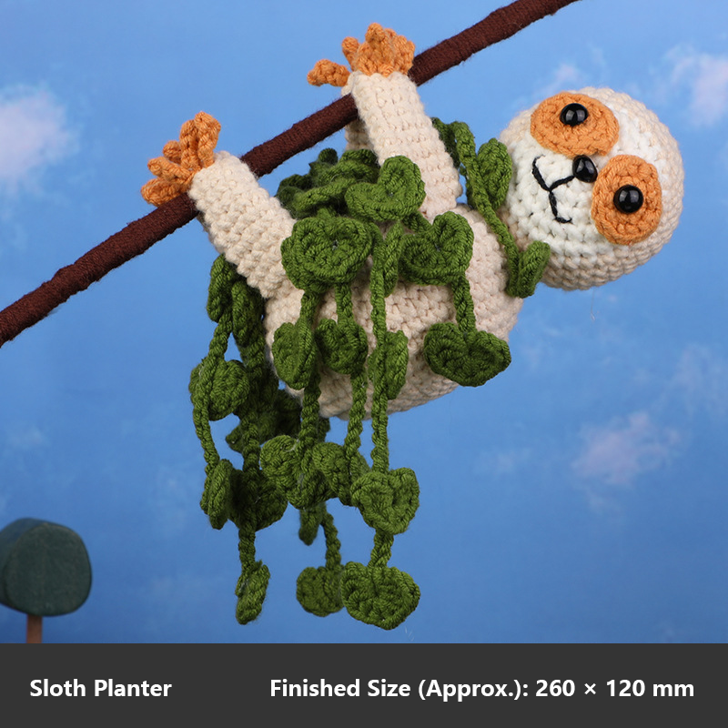 DIY Crochet Doll Kit – Knitting Plush Doll Material Package Set for Beginners