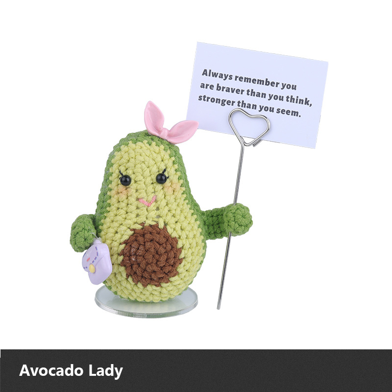 DIY Crochet Doll Kit – Knitting Plush Doll Material Package Set for Beginners