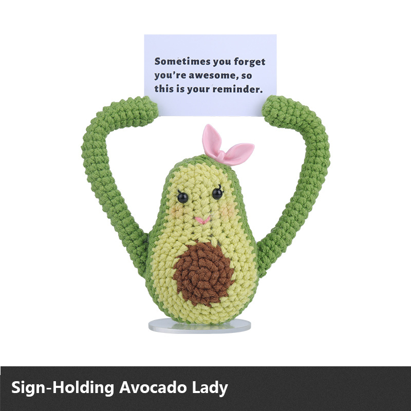 DIY Crochet Doll Kit – Knitting Plush Doll Material Package Set for Beginners