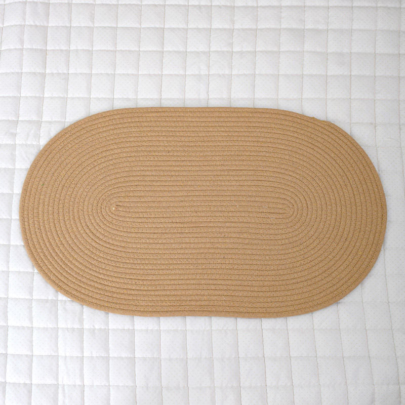 Absorbent Cotton Thread Floor Mat - Non-Slip Bedroom, Bathroom, Living Room & Porch Mat