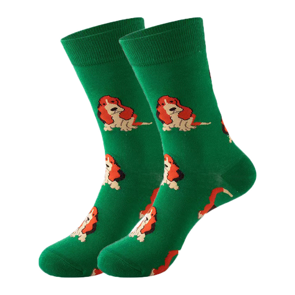Trendy Mid-Calf Cotton Socks | Unisex Crew Socks | Fall Winter Fashion Socks