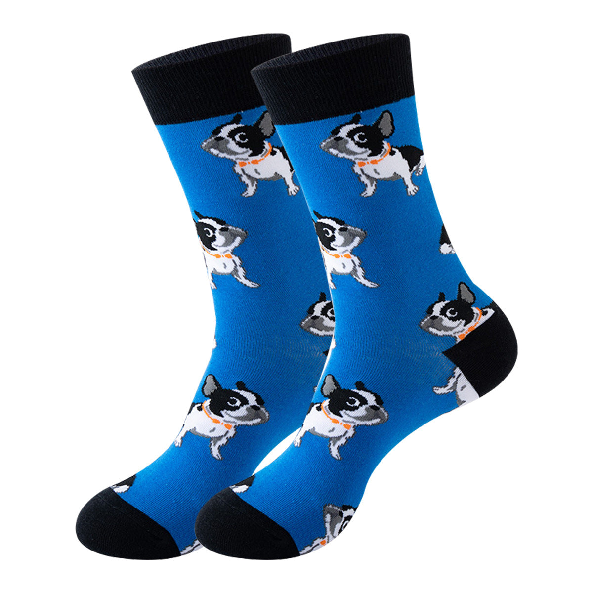 Trendy Mid-Calf Cotton Socks | Unisex Crew Socks | Fall Winter Fashion Socks
