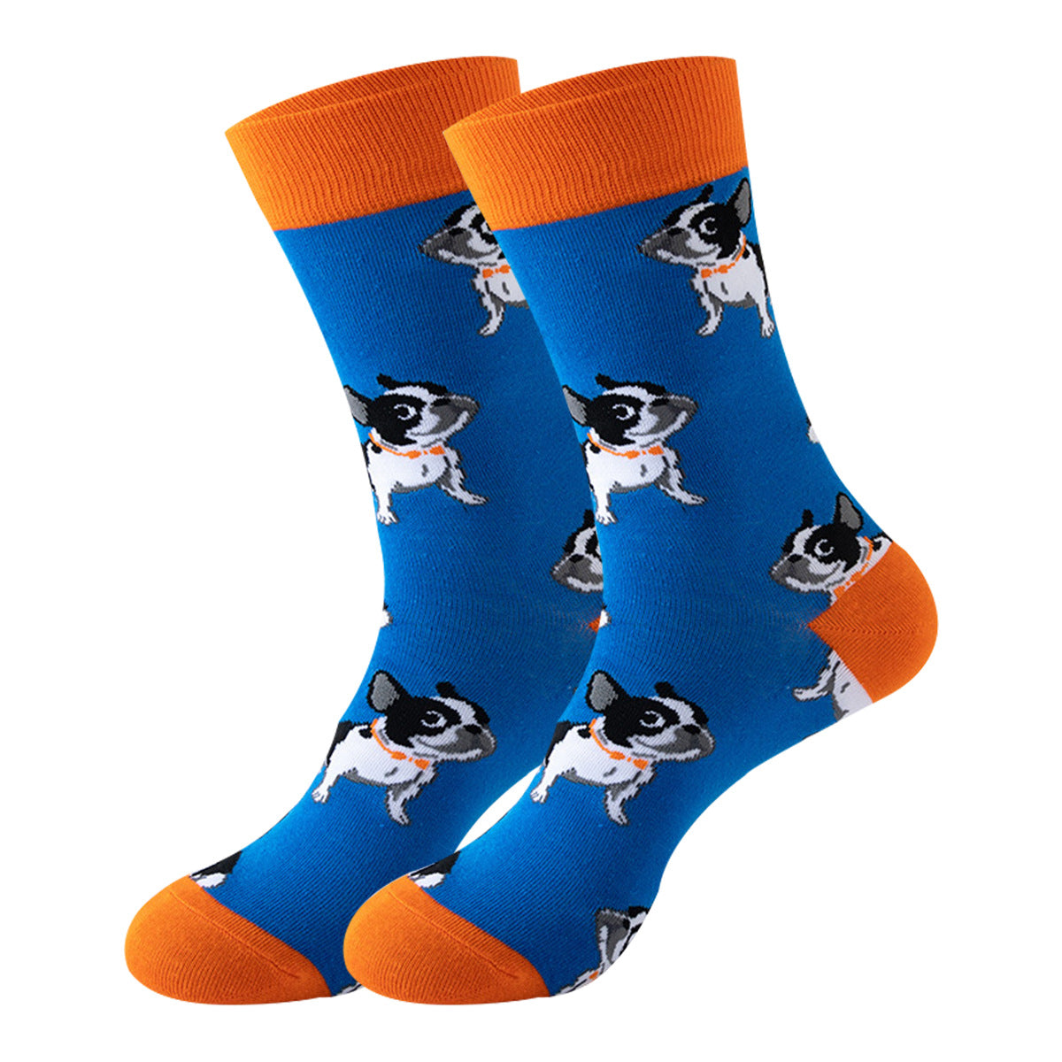 Trendy Mid-Calf Cotton Socks | Unisex Crew Socks | Fall Winter Fashion Socks