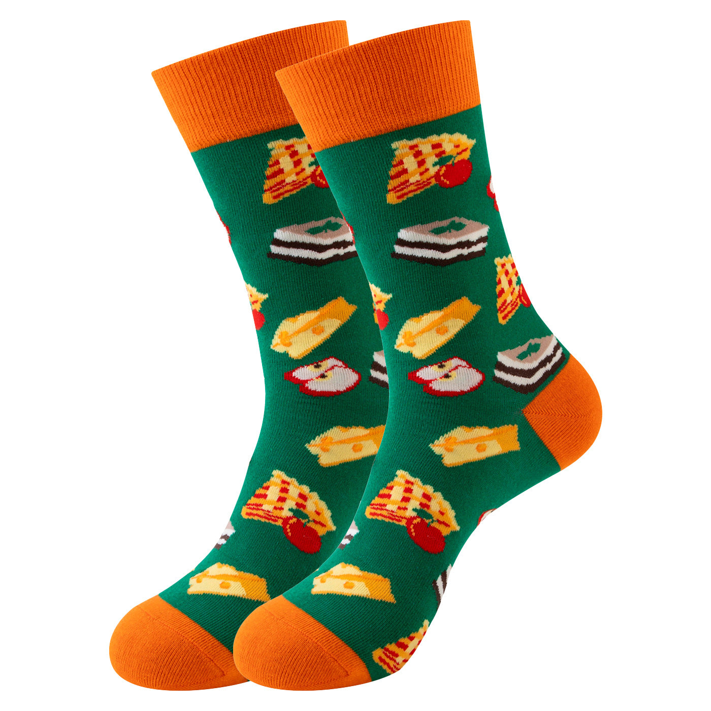 Trendy Mid-Calf Cotton Socks | Unisex Crew Socks | Fall Winter Fashion Socks