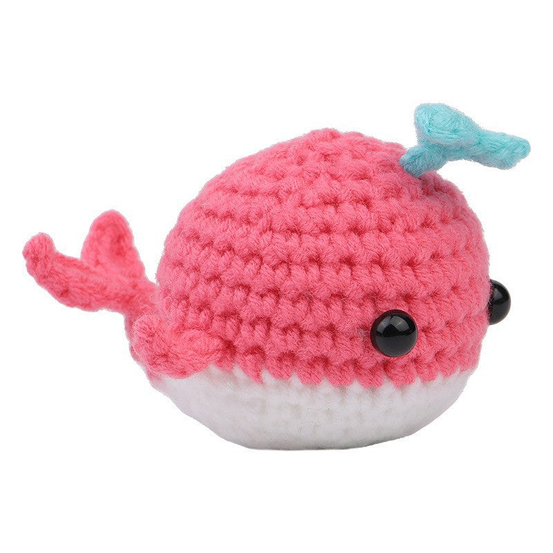DIY Crochet Doll Kit – Knitting Plush Doll Material Package Set for Beginners