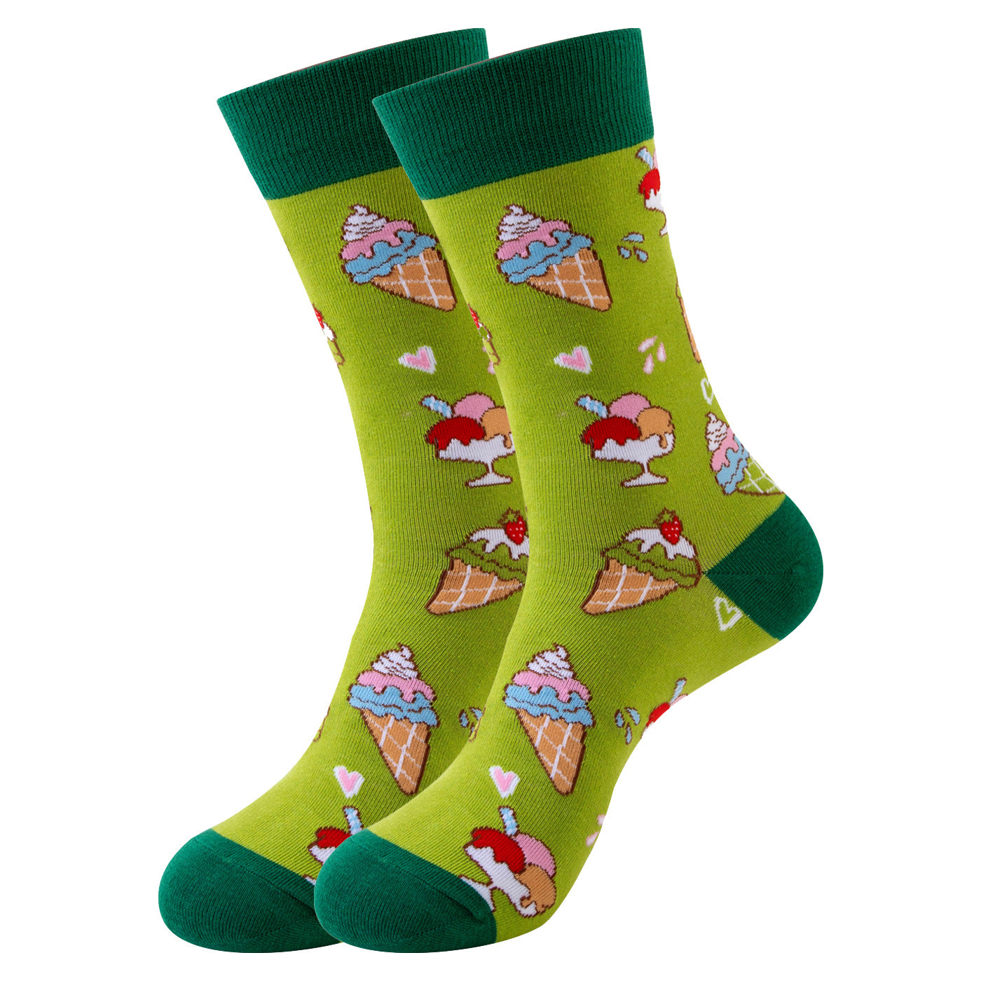 Trendy Mid-Calf Cotton Socks | Unisex Crew Socks | Fall Winter Fashion Socks
