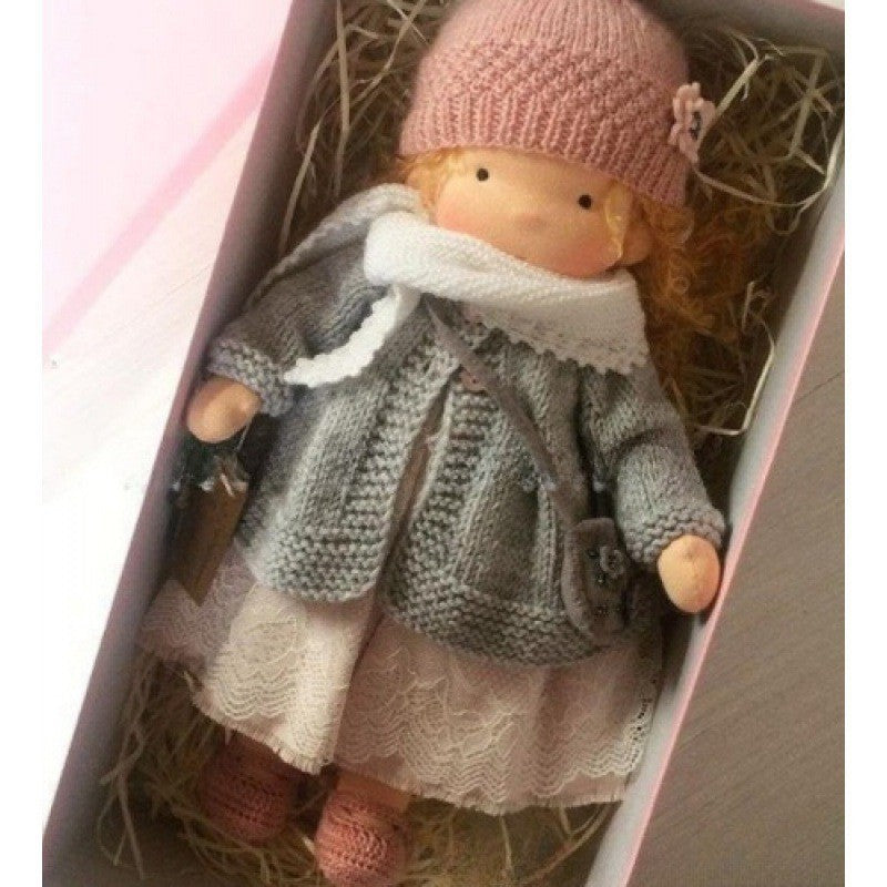 Handmade Cotton Waldorf Doll Kit – DIY Art Doll for Collectors & Crafters