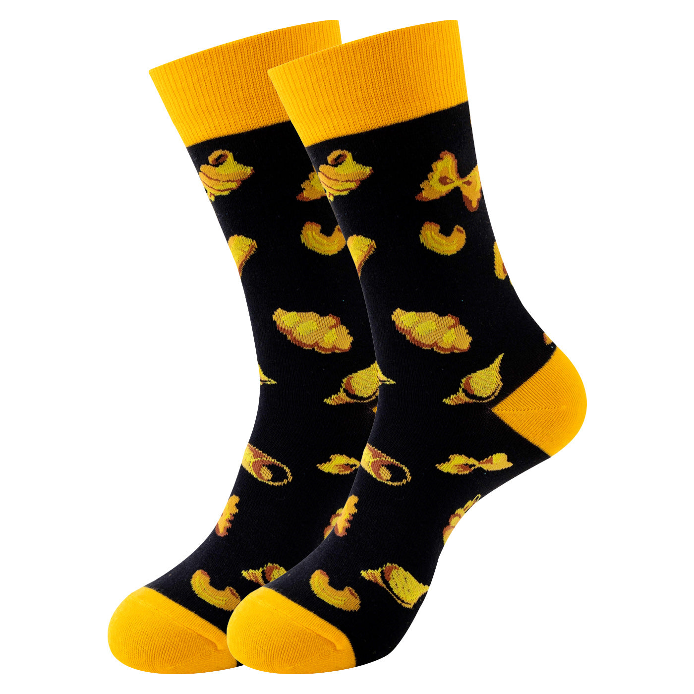 Trendy Mid-Calf Cotton Socks | Unisex Crew Socks | Fall Winter Fashion Socks