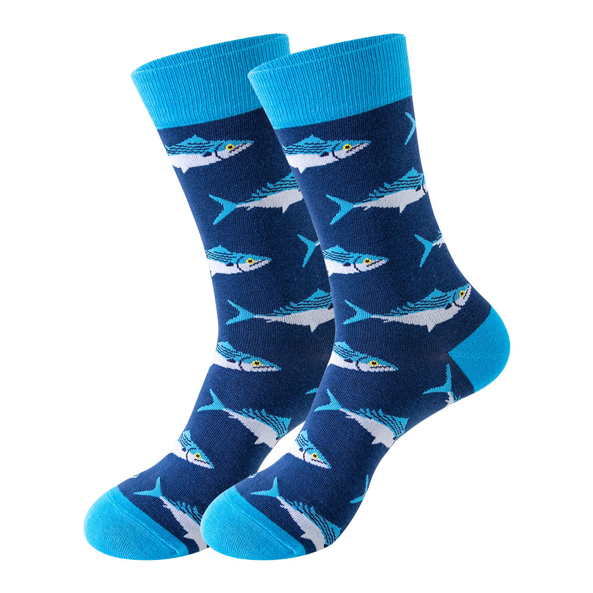 Trendy Mid-Calf Cotton Socks | Unisex Crew Socks | Fall Winter Fashion Socks