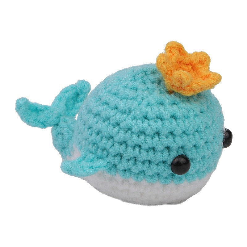DIY Crochet Doll Kit – Knitting Plush Doll Material Package Set for Beginners