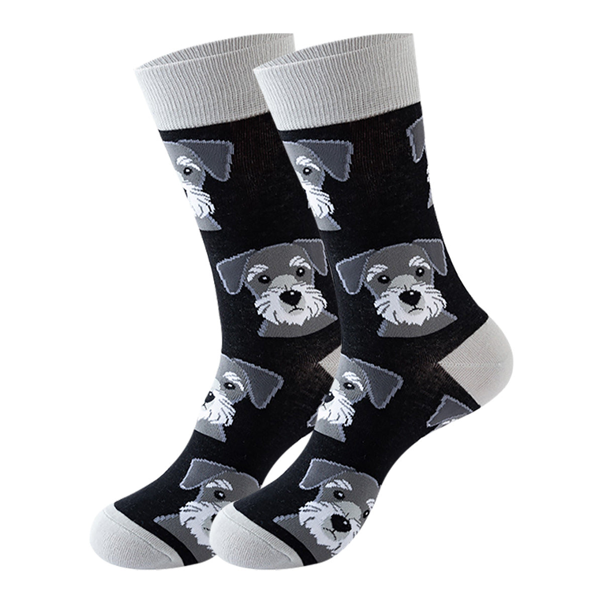 Trendy Mid-Calf Cotton Socks | Unisex Crew Socks | Fall Winter Fashion Socks