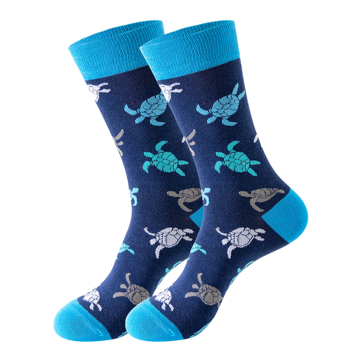 Trendy Mid-Calf Cotton Socks | Unisex Crew Socks | Fall Winter Fashion Socks