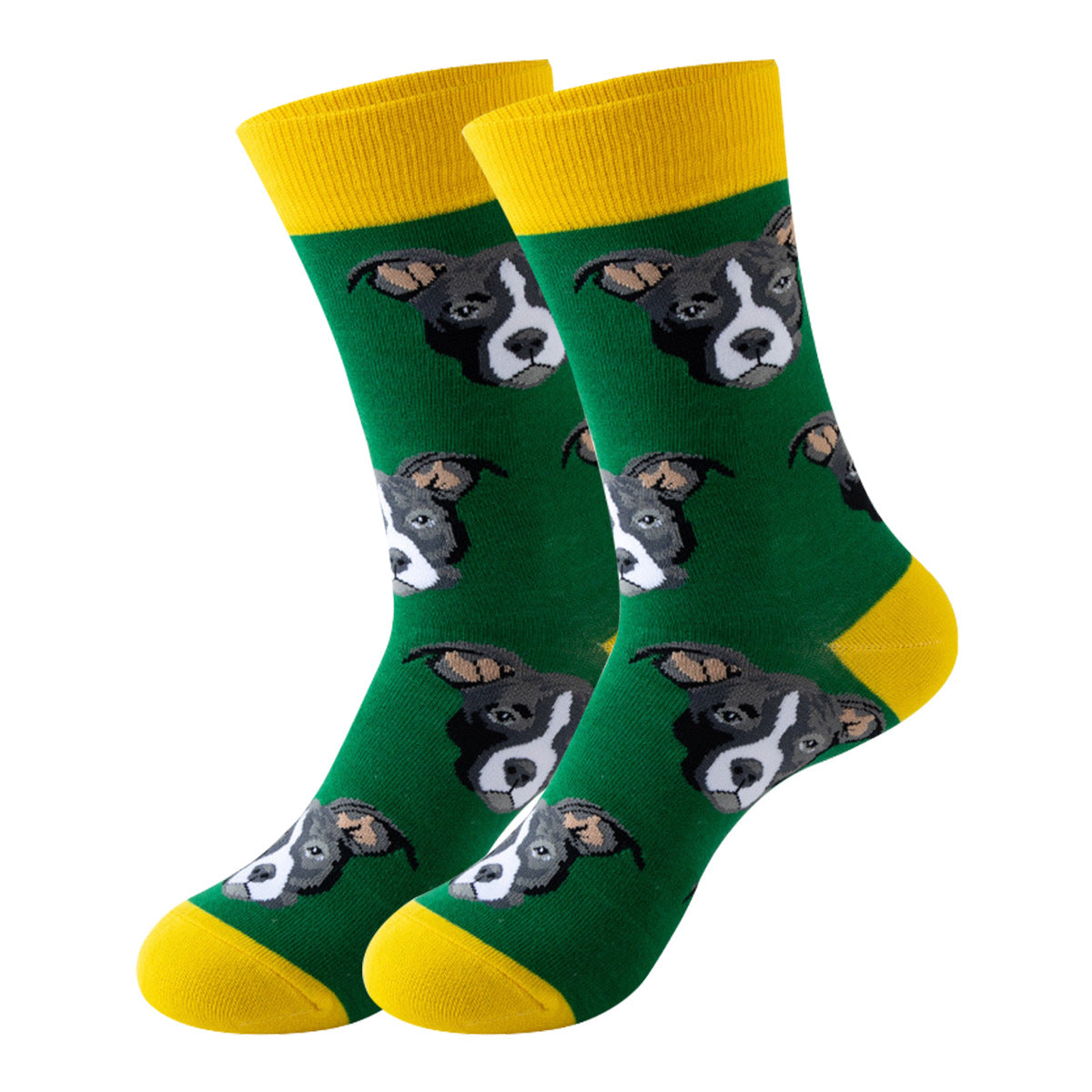 Trendy Mid-Calf Cotton Socks | Unisex Crew Socks | Fall Winter Fashion Socks